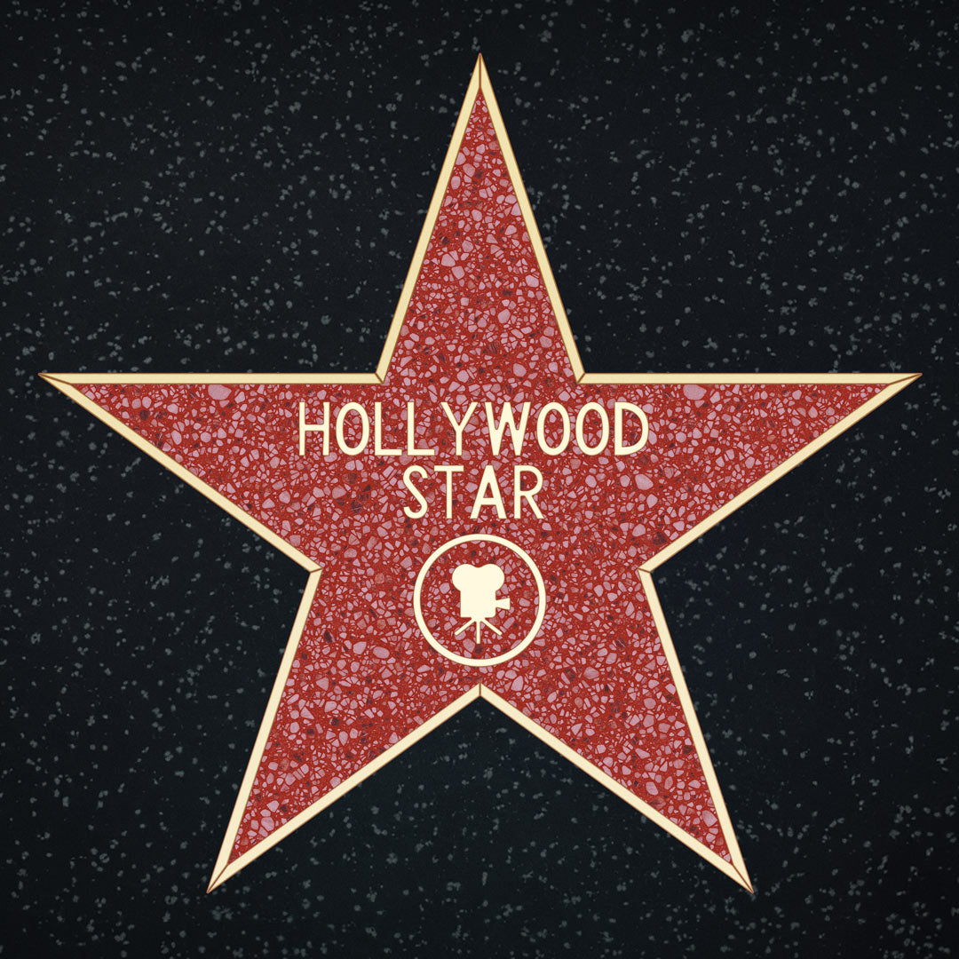 Hollywood Star Plaque